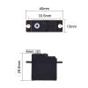 RC Repairs Spare Parts For WPL B24 C14 C24 1/16 For Feiyu 1/16 JX PDI-1181MG 18g 3.5KG Digital Servo Metal Gear RC Car Helicopter Airplane Parts(Silver) view 2