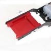 RC Crawlers Models For MN 78 168 1/12 RC Car Metal Steering Servo Fixed Mount Bracket Beam Upgrade Parts Accessories Model Accessory Assemble(Silver) view 4