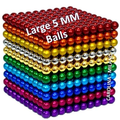 1000pcs 5mm Magent Building Toys for Adult Stress Relief Magnetic-Slime Toy Office Magnet-Putty