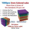1000pcs 5mm Magent Building Toys for Adult Stress Relief Magnetic-Slime Toy Office Magnet-Putty view 2