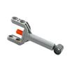 LINGYUE Linear Actuator Part 92693 with Dark Bluish Gray Head and Orange Axle Compatible with Building Blocks for MOC Tanks and Youth Toys Replacement Parts(8PCS) view 1