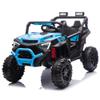 24V 400W Kids Ride On Electric UTV W/Parents Remote Control,Four-Wheel Suspension,LED Lights,Portable Handle,Advanced Center Panel with USB,MP3,Music,Bluetooth,Power Display for Kids Aged 3+. view 1