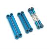 RC Crawlers Models For Wltoys 144001 144010 124016 124018 124007 124017 124019 124008 124007 124010 RC Remote Control Car Metal Upgrade Rod Parts(Blue) view 1