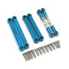 RC Crawlers Models For Wltoys 144001 144010 124016 124018 124007 124017 124019 124008 124007 124010 RC Remote Control Car Metal Upgrade Rod Parts(Blue) view 2