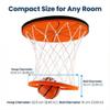 AngLink Mini Indoor Basketball Hoop Set  Ceiling & Wall Mount Hoop with Soft Balls, Quiet & Safe Mini Basketball Game for Kids & Adults, Bedroom Door Office Play for Small Spaces view 2