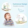 Wooden Rocking Horse Toddler Baby Ride-on Toys for Kids 1-3 Years with Classic Design & Solid Workmanship, White view 4