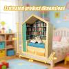 Anxiety Bookshelf Green, 300-Piece Mini Brand Books, Miniature Book Library, Office Decor, Mini Bookstore Decoration view 2