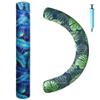 2 Pack Inflatable Pool Noodles, Fabric Covered Quick Drying Swimming Pool Floats Noodles for Adults, Pool Noodle Curved Swim Floats with Hand Pump for Summer Beach Lake Water Games Vacation Party view 1