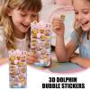100 PCS Capybara Stickers - 19.819.8cm Cute 3D Sticker, Waterproof Vinyl Decals for Water Bottle | Cute Kawaii Vinyl Animal Decals for Laptop, Capybara Cartoon 3D Bubble Stickers view 2