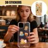 100 PCS Capybara Stickers - 19.819.8cm Cute 3D Sticker, Waterproof Vinyl Decals for Water Bottle | Cute Kawaii Vinyl Animal Decals for Laptop, Capybara Cartoon 3D Bubble Stickers view 3