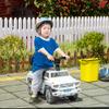 Kids Ride on Push Car, SUV Style Sliding Walking Car for Toddle with Horn, Music, Working Lights, Hidden Storage and Anti-Dumping System, White view 2