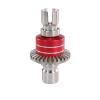 RC Crawlers Models For MJX For Hyper Go 16207 H16BM PL 1/16 14210 H14BM 14301-02-03 1/14 RC Cars Upgraded Metal Front And Rear Differential Gear(Red) view 1
