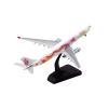 Flying Airplane Model Diecast 1/400 Scale A330-300 B-HWG Dragon Air Airlines Plane Model Alloy with Landing Gear Aircraft Collectible Aviation Airbus view 1