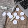 10 Pieces Piggy Bank Stopper, Piggy Bank Plug, White Rubber Stopper Covers, 1.45 Inch Outer Diameter, Money Saving Box Closure, Hole Protector and Seal view 4