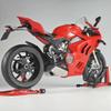 PuLaif Collection Racing Alloy Sound & Light Toys Model 1/6 for Ducati V4SP2 Motorcycle Collection Ornaments Gifts(Red) view 1