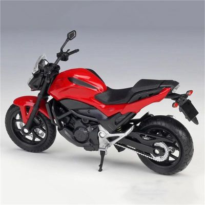 Collection Simulation Toy 1:18 for H-ONDA NC750S Motorcycle Alloy Model Diecast Metal Racing Ornaments Gifts