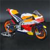 PuLaif Collection Motorcycle Model Gift Computer Desktop Ornaments 1:18 for H-ONDA No # 44 2021 Simulation Alloy Collection view 1