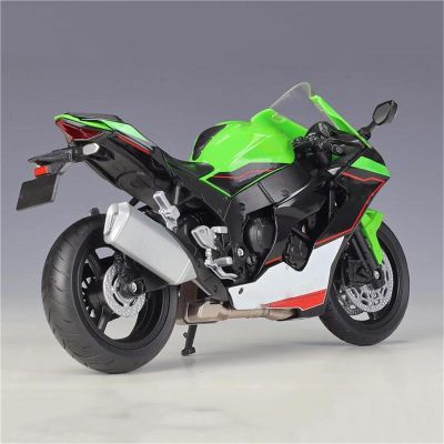 PuLaif Collection Motorcycle Model Collection Off Road Toys 1/12 for for Ninja ZX10R Series(Green)