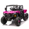 24V 440W Kids Ride On Six-Wheel Electric Dump Truck W/PC 2.4G, 4WD,Upgraded Anti-Collision bar,Six-Wheel Suspension, Bluetooth &with Music and Storie,Speeds 1.86-3.41 MPH for Kids Aged 3-5 view 2