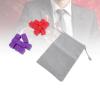 16mm Multicolor DIY Dice Set 20PCS Plastic Six Sided Dices with Storage Bag for Board Games Red Purple view 4