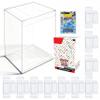 20 PCS Clear PET Plastic Protector Case for Booster Bundle / Build & Battle 0.45mm Thick Foldable Clear Display Box Plastic Display Case (20 PCS) view 1