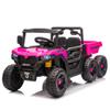 24V 400W Kids Ride On Six-Wheel Electric Dump Truck W/PC 2.4G, 4WD Super Performance,Six-Wheel Suspension, Bluetooth &Early Education with Music and Storie,Speeds 1.86-3.11 MPH for Kids Aged 3-5 view 1