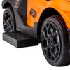 Aosom 2-in-1 Ride On Push Car for Toddlers 1-3, Licensed Lamborghini Stroller Sliding Car, Push-Along with Under Seat Storage Horn Engine Sound and Steering Wheel, Manual, Orange view 2