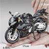 PuLaif Collection 1/12 for BMW S1000RR Off Road Toys Collection Gift Die Cast Motorcycle Model(Yellow) view 2