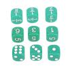 30Pcs 16mm Standard 6 Sided Dice Set Plastic Educational Board Game Math Game Dice for Home Classroom Party Gathering view 4