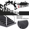 Jectse Skate Park Fingerboard, Ramp Parts Track Kids Toys Mini Skateboard for Children, with ABS Plastic Non Materials, Easy to Customize and Merge with Other Kits (F) view 4