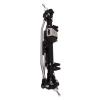 1/10 RC Front Axle Aluminum Alloy Diamond Shaped, Front Portal Axles for RC Crawler, CNC Machined Anodized Black Silver Upgrade Parts, Compatible with Axial Wraith 90018 90020 9004 (Black) view 4