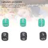 6 Sided Dice Set 20Pcs Colorful Plastic Gaming Dice for Board Games Math Activities Educational Games Durable Comfortable Grip Lightweight Portable 16mm view 4