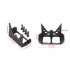 Aluminum Alloy Steering Servo Guard Armor SOA Cover, RC Servo Guard Armor, CNC Processed Anodized Surface for 1/10 RC Crawler Cheeter Rig Rock Bouncer Roll Cage Capra RR10 Wraith D (Black) view 4