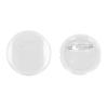 Blank Badge Making Kit, 100 Sets Button Badge Maker Set, 25mm Transparent Wear DIY Craft Kit with Acrylic Plastic and Iron Components for Custom Photos, Images, Text view 4