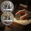 St. Michael The ArchangelVictory Over Evil Commemorative Coin, Religious Archangel Michael Challenge Coin, Saint Michael Coins Collectible Token, Inspirational Catholic Gifts for Collectors (10pcs) view 4
