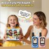 Fewuto Video Walkie Talkies for Kids, 2 Pack Long Range Walkie Talkies with Screen & Voice Changer, Outdoor Toys for Boys Girls Ages 3-12, Family Games Birthday Gifts for Kids (Blue+Pink) view 3