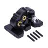 Aluminum Gearbox OD-3 Overdrive Transmission 1/10 RC Crawler Car for Axial SCX10 II confident(Black) view 1