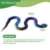 3D Printed Articulated Snake Toy, 30 Inch Realistic Python view 2