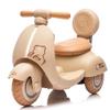 12V Kids Ride On Electric Motorcycle,Toddler Scooter W/Parents Control,Three-Wheel Stable Design,Special Wooden Handle,Smoother Output and Slow Start&Stop,More Suitable For 1-3 Years BABY's First Toy. view 1