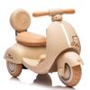 12V Kids Ride On Electric Motorcycle,Toddler Scooter W/Parents Control,Three-Wheel Stable Design,Special Wooden Handle,Smoother Output and Slow Start&Stop,More Suitable For 1-3 Years BABY's First Toy. view 3