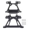 1Set Aluminum Alloy Front and Rear Shock Tower for Traxxas for Slash 4x4 4WD RC Car Replacement confident(Black) view 1