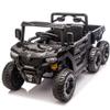 24V 400W Kids Ride On Six-Wheel Electric Dump Truck W/PC 2.4G, 4WD Super Performance,Six-Wheel Suspension, Bluetooth &Early Education with Music and Storie,Speeds 1.86-3.11 MPH for Kids Aged 3-5 view 4