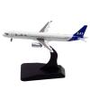 Flying Airplane Model Diecast Alloy Metal A321 OY-KBH SAS Scandinavian Air 1:400 Aircraft Airplane Models Aviation Airbus view 1