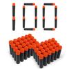 SYNTHORA 100 Suction Foam Darts Refill Pack,7.2cm EVA Foam Ammo, Durable Refill Darts Compatible for Nerf N-Strike Elite(Black) view 1