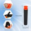 SYNTHORA 100 Suction Foam Darts Refill Pack,7.2cm EVA Foam Ammo, Durable Refill Darts Compatible for Nerf N-Strike Elite(Black) view 2