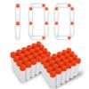 SYNTHORA 100 Suction Foam Darts Refill Pack,7.2cm EVA Foam Ammo, Durable Refill Darts Compatible for Nerf N-Strike Elite(White) view 1