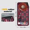 iEsstros 11 Inch Roulette Wheel Set for Adults with Rubber Roulette Table Mat 35" x 16" Wood Roulette Wheel 11 Inch 100 Poker Chips Set Win Mark Dealer Button-Red view 3