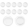 100pcs 16mm ID Transparent Plastic Round Coin Storage Boxes for Commemorative,Seal Protection, Moisture Resistant view 4