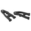 1 Pair RC Front Lower Suspension Arms Aluminum, Upgrade Parts for SG 1603 1/16 RC Car, Front Lower Swing Arm with Smooth Running Performance, Durable Aluminium Alloy Material for E (Black) view 1