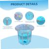 29.5 x 31.5 inch Cartoon Inflatable Paddling Pool with Drainage, Transparent and Sealed PVC, Ideal for hot Days. view 3